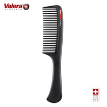 Swiss Valera velaya velaya X-CARBON carbon brazing anti-static flat comb with handle comb comb