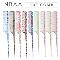 Japan N B A A A new well Weifu professional hair fashion pattern sharp tail comb color pick comb hair comb