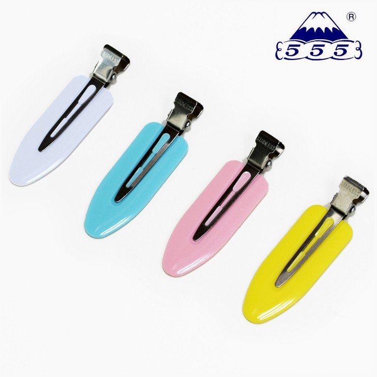 Japan original dress 555 hairdressing disc hair positioning partition clip Colour fashion hairpin Colour evening makeup clips
