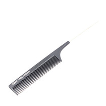 Eagle Castle professional hair perm dyeing partition roll bar carbon fiber pointed tail comb evening makeup plate hair pick comb steel needle comb