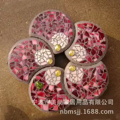 Amazon new round crescent-shaped paving mold Round stepping stone mold Cement road mold