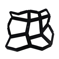 European pastoral floor mold antique cobblestone outdoor cement floor tile plastic products paving mold