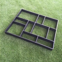 Rectangular plastic ground mold paving mold pavement cement concrete paving mold DIY floor tile mold