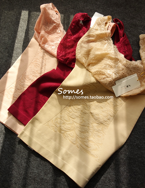 [SOMES khuyên] cơ thể định hình đồ lót corset túi eo eo bụng định hình áo ren nữ đồ lót hàng hiệu