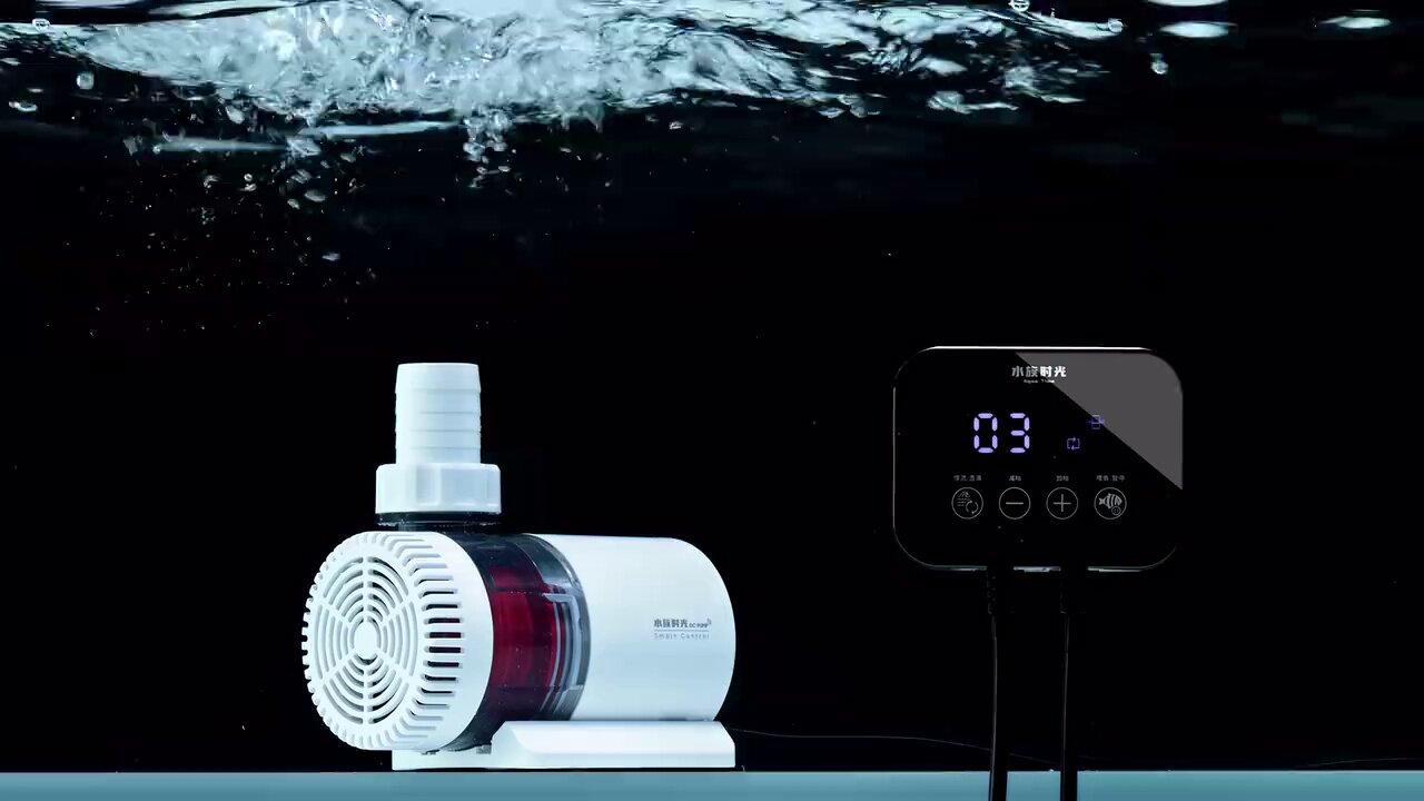 尼特利水族时光变频水泵蓝牙智控小型底吸静音循环水泵鱼缸潜水泵 detail 2