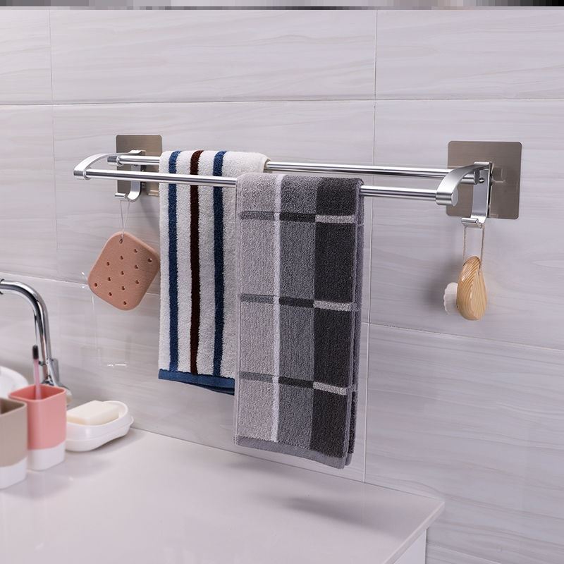 Powder room-free towel rack bathroom suction cup towel bar toilet towel rack towel rack towel rack towel rack