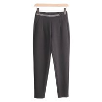 West Lake Pavilion old (mining) winter waist bright silk taper pants pants pants FC816