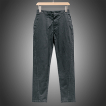 Mens West Lake Pavilion (JP) Autumn elastic waist different fabric stitching cotton casual pants JP626
