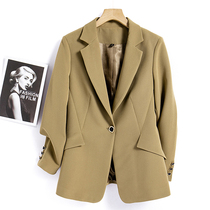 West Lake loft old (tit) Spring loaded with a grain button to fix the body Thonger Fake Pocket Casual Suit Jacket XB186