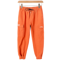 Mens Clothing West Lake Loft Old (Jay) Spring Loaded With High Loose Bunches Pants Full Cotton Tooling Long Pants JN003