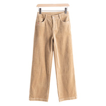 West Lake Pavilion (mining) winter cotton casual pants corduroy thick trousers FC873