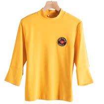 West Lake Pavilion Old (S) high-end spring clothing Modal cotton small man dropped sleeves nine-point sleeve T-shirt S149 cut mark