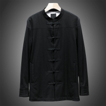 Mens West Lake Pavilion (JP) Autumn retro style Zhongshan dress jacket JP675