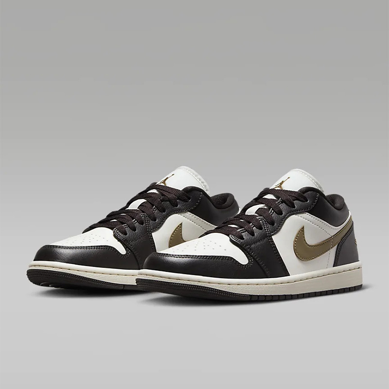 Air Jordan 1 Low Aj1 White-Brown Small Mocha Low-Top Retro Casual Sneakers Dc0774-200 Air Jordan 1 Low Aj1 White-Brown Small Mocha Low-Top Retro Casual Sneakers Dc0774-200