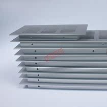 Travel car furniture aluminum alloy breathable net heat dissipation port exhaust net shutter breathable mesh vent