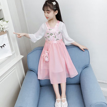 Girls Handwear 2022 Summer CUHK Scout Costume Super Fairy Skirt Girl China Wind Summer Dress dress
