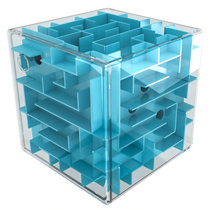 Unbelievable maze toy beads track Gravity 3d Rubiks cube three-dimensional maze ball childrens puzzle balance training