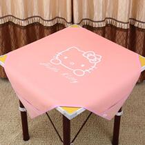 Playing Cards Mahjong Table Cloth Eurostyle Cloth Face Not color Manual hand rubbing poker unfading Four corners with pocket square cushion