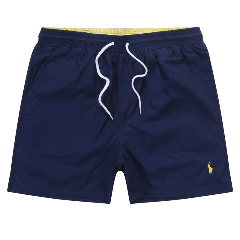 American Polo Beach Shorts for Men, Quick-Dry, Loose Fit, Summer Style, with Polo Pony Logo, Casual Sports Shorts, Trendy