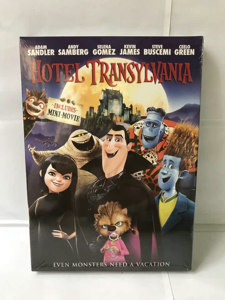 Spirit Hotel 1 Hotel Transylvania English Original Soundtrack Movie Learn English Soundtrack DVD Disc