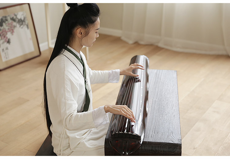 Gỗ rắn guqin bàn ghế đẩu / đốt paulownia cổ cộng hưởng bàn đàn piano phân đàn bàn trà guzheng phong cách Trung Quốc bàn thư pháp - Bàn bàn học đẹp