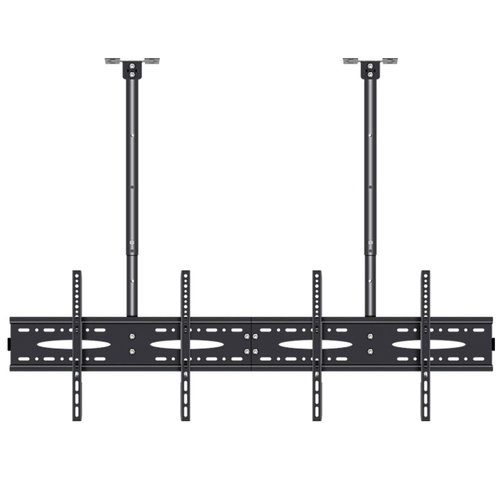 Телевизионная вешалка с двойным экраном Milk Tea Shop ЖК-потолок Выдвижной вращающийся вращающийся универсальный двухсторонний многосторонний экранный