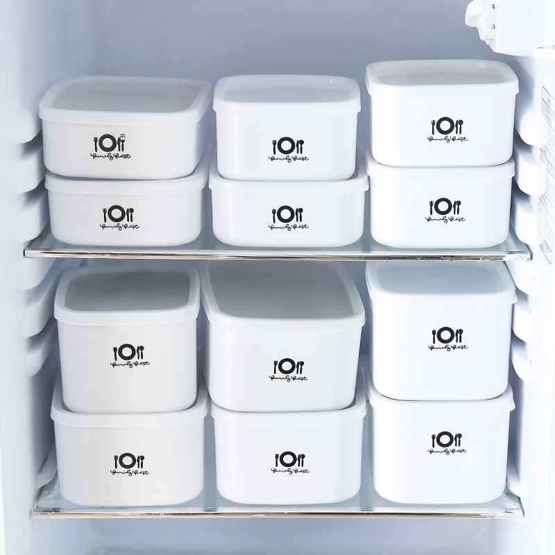 Food Grade Refreshing Box Fridge Special Microwave Food Fruit Containing Box White Work School With Dining Lunch Box