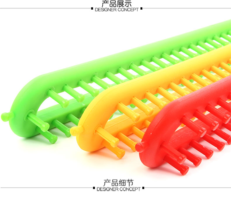 Wool Wool Machine Zero Foundation Đan Áo len Mũ Khăn DIY Công cụ đan đa năng Máy dệt kim tròn - Công cụ & vật liệu may DIY thước đo laser mini
