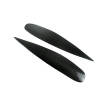 Suitable for 04-06 Mitsubishi Lancer carbon fiber modified eyebrow headlight eyebrow stickers