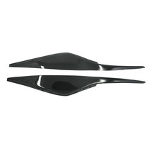 Suitable for Mondeo Victory MK4 black resin modified lamp eyebrow angry eyebrow decorative parts sticker 07 to 13 spot