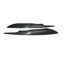 Apply to Audi A4 B7 modified dedicated carbon fiber eyebrow paste A4 B7 eyebrow decoration