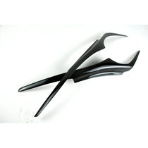 Suitable for BMW 3 Series E90 modified resin headlight eyebrow BMWE90 E91 angry eyebrow headlight decorative parts sticker