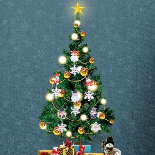 Рождественская деревянная подвеска с буквами, аксессуары, со снежинками