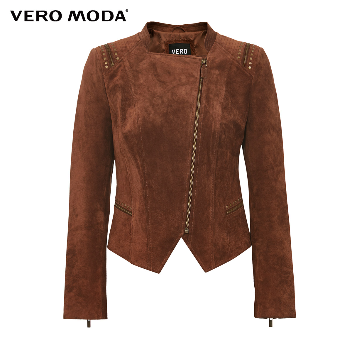 Vero Moda 2020 Spring / Summer in New gió cổ điển người phụ nữ thân biker jacket da) 320.110.527