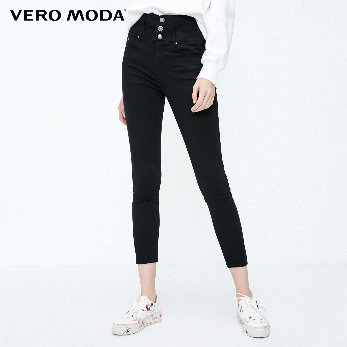 Jean femme VERO MODA - Ref 3193534 Image 1