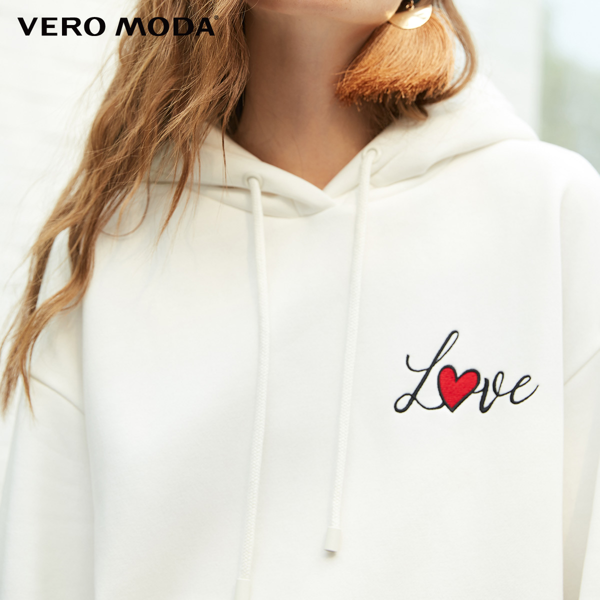 Sweatshirt femme VERO MODA - Ref 3216065 Image 4