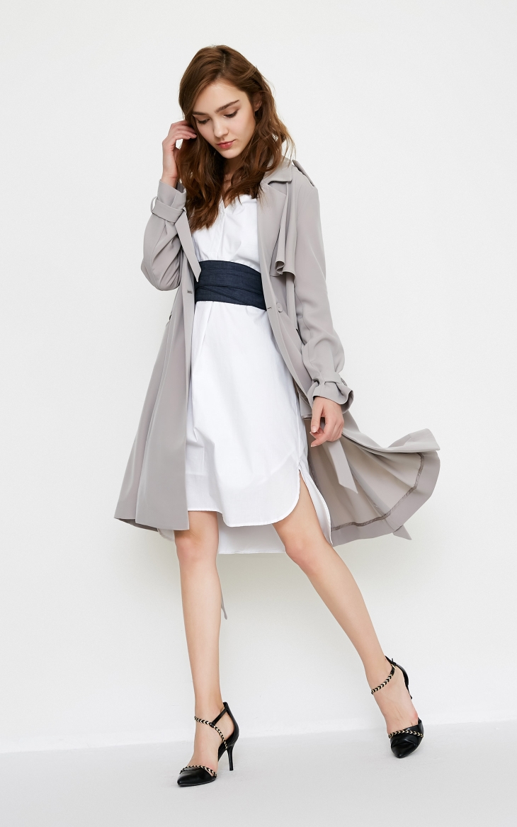 Trench pour femme VERO MODA en Polyester - Ref 3228167 Image 48