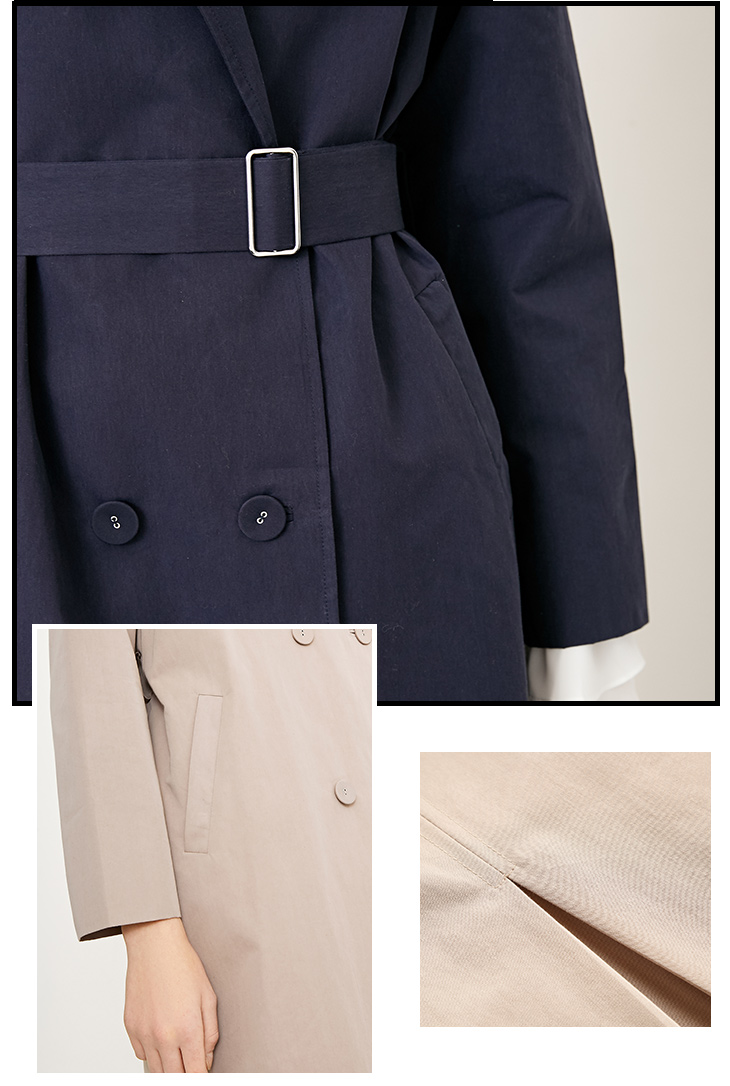 Trench pour femme VERO MODA en Coton - Ref 3226507 Image 48