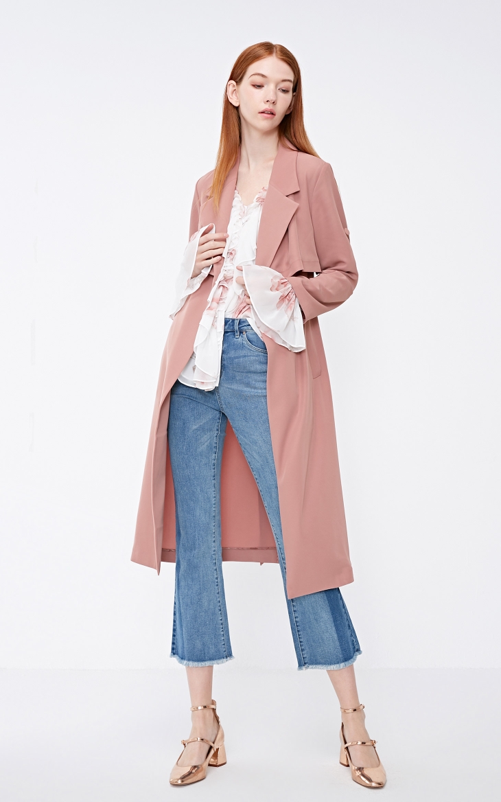 Trench pour femme VERO MODA en Polyester - Ref 3226202 Image 59