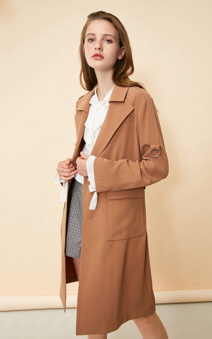 Trench pour femme VERO MODA en Polyester - Ref 3226610 Image 25