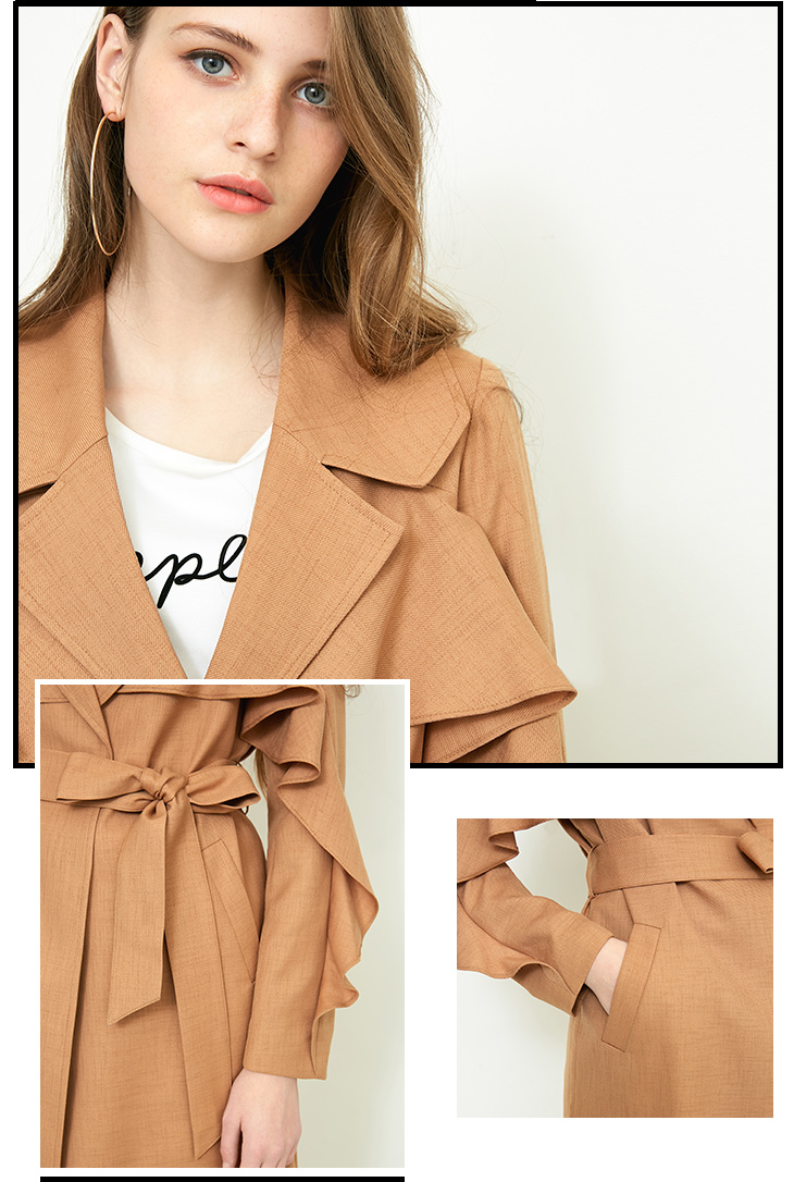 Trench pour femme VERO MODA en Polyester - Ref 3226155 Image 39