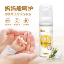 Free Wash Foam Hand Sanitizer Press Bottle Child Bacteriostatic Germicidal Cleaning Portable Net Hand Disinfectant Without Alcohol
