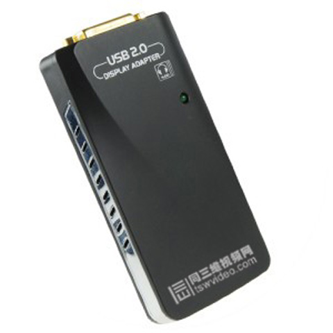 Same three-dimensional T701 USB split screen card USB transfer HDMI DVI VGA (with audio) external graphics card