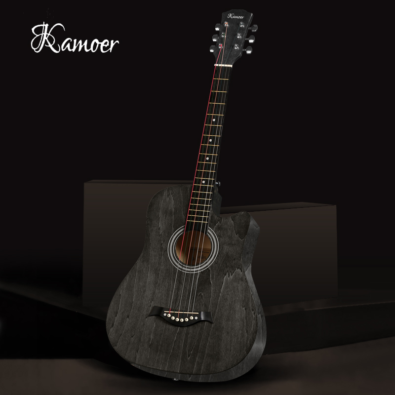 Imported brand Camoru retro 41 inch 38 inch beginner folk acoustic guitar students practice youth