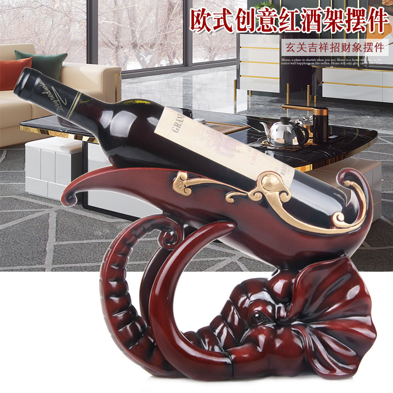 Home Red Wine Rack Swing Light Luxury New Living Room Wine Showcase Wine Bottle Racket Wine Bottle