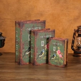 Ретро декор, реалистичная коробка для хранения, мобильный телефон