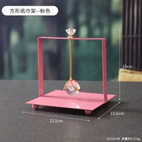 Квадратные розовые салфетки