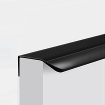 Invisible handle long black modern simple punch-free dark drawer cabinet door cabinet door handle wardrobe handle cabinet door
