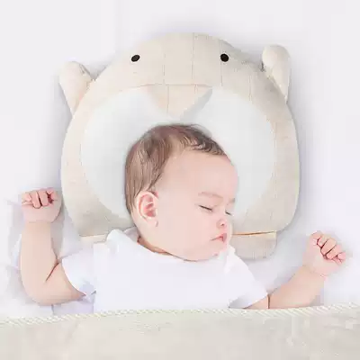 Newborn baby Summer breathable anti-deflection head styling pillow baby styling pillow anti-deviation head correction head type
