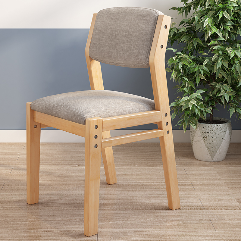 Solid wood lift chair home class table and chairs adjustable for primary and middle school students with backrest stool study table and chairs brief modern